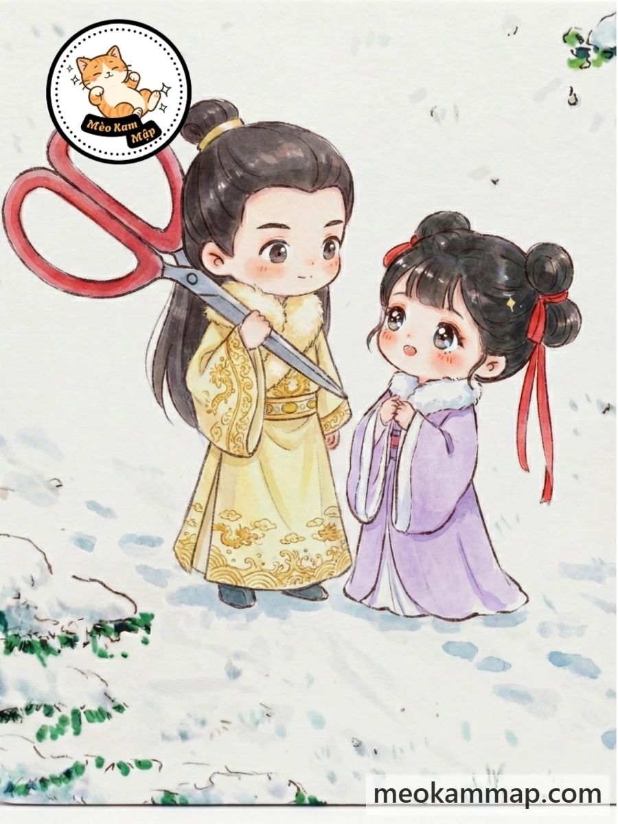 Hai Đứa Bé Không Gì Phải E Dè