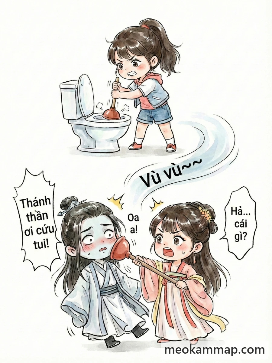 Ta Cùng Cây Thông Bồn Cầu Đại Sát Tứ Phương