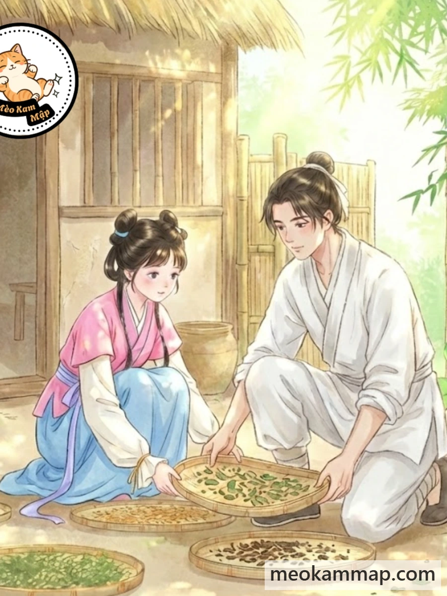 Gió Lạnh Thổi Hoa Quế Bay Như Tuyết Thơm