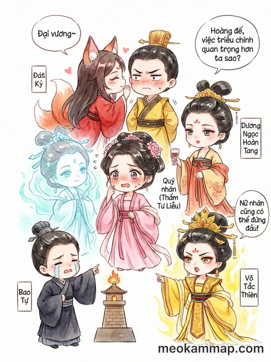 Ta Và Các Yêu Phi Họa Quốc Hợp Tác Công Lược Hoàng Đế