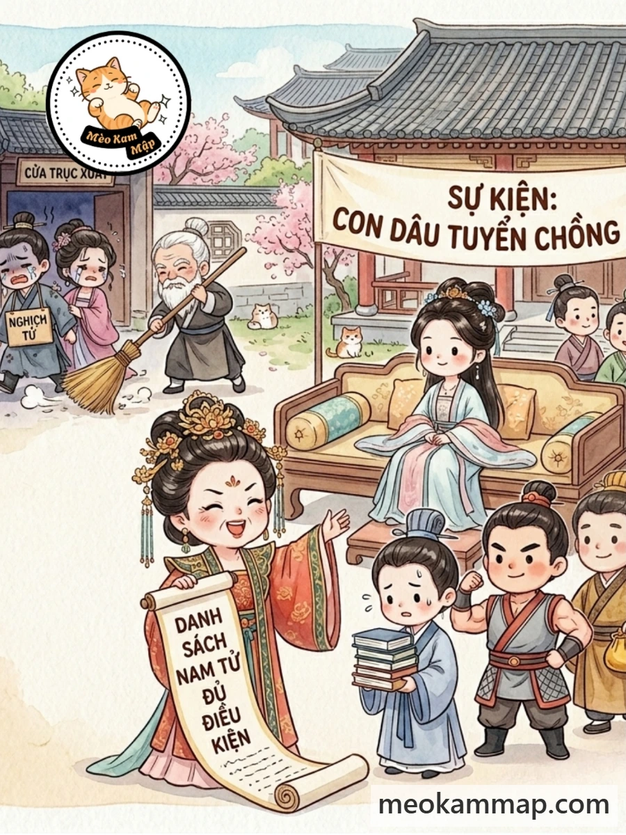 Phu Quân Đòi Cưới Người Trong Lòng Làm Bình Thê, Mẹ Chồng Đích Thân Chọn Phu Quân Mới Cho Ta