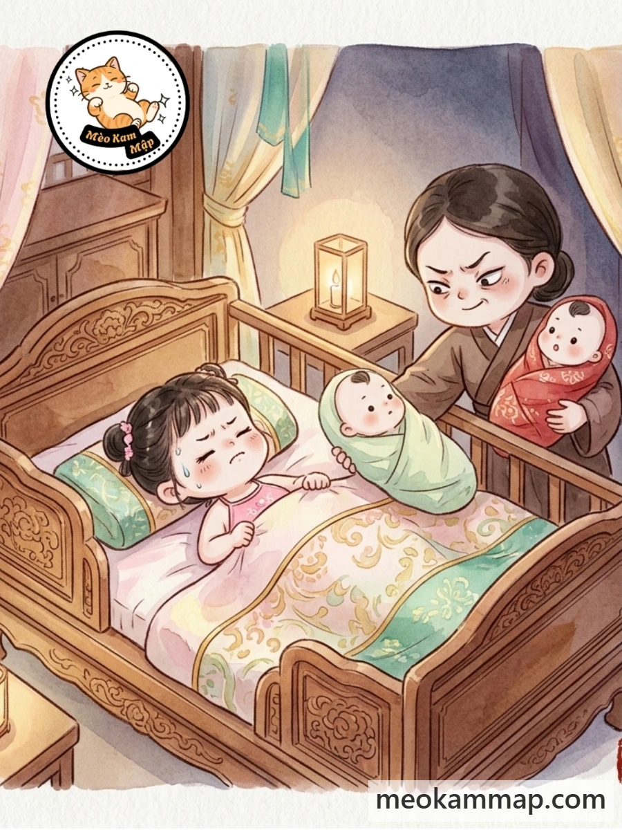 Trọng Sinh, Ta Cười Lạnh Nhìn Thân Muội Muội Bị Nhũ Mẫu Đánh Tráo Thành Con Gái Ruột